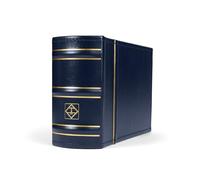 Leuchtturm 322665 Album pour 100 First-Day-Cover (FDC) ou Lettres en C6 - Bleu