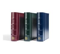 Leuchtturm 330178 Album de Cartes Postales CL - Album avec 50 Pochettes Transparentes - Vert