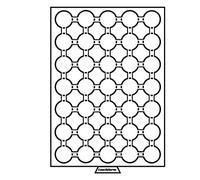 Leuchtturm 335354 MB Boîte à Monnaie pour Capsules - 26 mm Ø diamètre intérieur - pour 2 pièces Euro - fumé
