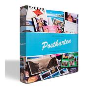 Leuchtturm 342621 Album à Collectionner - Album de Cartes Postales pour 600 Cartes Postales - 50 Pochettes rigides