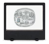 Leuchtturm 350480 1x Cadre Flottant Magic Frame - Dimensions intérieures : 177 x 123 mm - Cadre d'objet 3D pour pièces de Monnaie, minéraux, Montres, décorations etc.