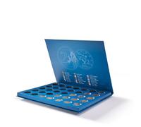 Leuchtturm Lucca 366072 Caisse à Monnaie pour 35 DT. Pièces commémoratives de 2 Euros en Capsules, sans Capsules