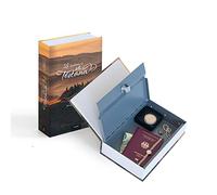 Leuchtturm 366255 Coffre-Fort à Livres Toscana - Acier 240 x 155 x 55 mm, Coffre-Fort à clés pour Objets de Valeur, Couverture Allemande, Multicolore