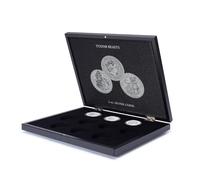 Leuchtturm 368022 Cassette à monnaie Volterra - pour 10 pièces d'argent 2 oz Tudor Beasts - sans capsules
