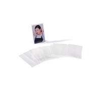 Leuchtturm 369513 Pochettes K-Pop 59 x 90 mm - Paquet de 50, extra épaisses, ultra transparentes, sans acide - pour Photocards de 59 x 90 mm