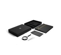 Leuchtturm 370109 Starter Set Philatelie - Kit d'initiation en 4 Parties avec carnet d'encartage, clé de dentelure, pincette à Timbres, loupe