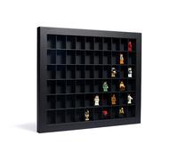 Leuchtturm 373295 Boîte de Collection Showcase, 60 Compartiments de 50 x 36 x 33 mm, pour Figurines à Collectionner - Carton Noir