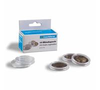 Leuchtturm CAPS20 Lot de 10 Capsules pour pièces de Monnaie 20 mm