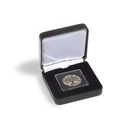 Leuchtturm Ecrin numismatique NOBILE pour 1 Capsule QUADRUM Mini, Noir
