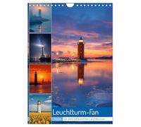 Leuchtturm-Fan (Wandkalender 2026 DIN A4 hoch), CALVENDO Monatskalender: Erleben Sie die raue Schönheit und stille Magie der Küste, mit ihren Leuchttürmen.