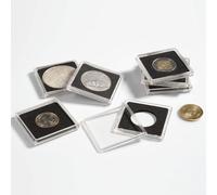 Leuchtturm Lot de 10 capsules pour pièces de monnaie Quadrum 10 mm