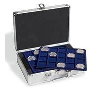 Leuchtturm Münzkoffer 322414 Cargo S6 - INCL. 6 tabelaus pour 120 pièces de 10, 20 ou 25 Euros - 292 x 97 x 213 mm