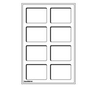 Leuchtturm Plateaux L avec 8 Cases pour Capsules de pièces US, Bleu