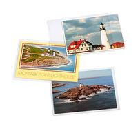 Leuchtturm Pochettes de Protection pour Lettres et Cartes Postales Modernes 150x107 mm, Transparent