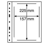 Leuchtturm Pochettes Plastiques Optima, 1 Compartiment pour ETB, Transparent