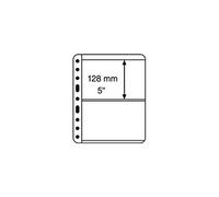 Leuchtturm Pochettes plastiques VARIO, 2 compartiments, pellicule transparente