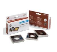 Leuchtturm QUADRUM Intercept Lot de 6 capsules pour pièces de monnaie 33 mm