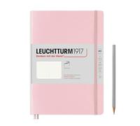 Leuchtturm1917 361567 Cahier à couverture souple À points Format A5 123 pages numérotées Rose poudré