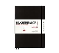 LEUCHTTURM1917 367545 Agenda semainier académique Master (A4+) 2024, 18 mois, noir, anglais