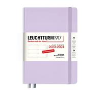LEUCHTTURM1917 367595 Agenda semainier moyen (A5) 2024, 18 mois, violet, allemand