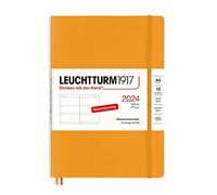 LEUCHTTURM1917 367659 Agenda semainier moyen (A5) 2024, couverture souple, Rising Sun, allemand, 12 mois