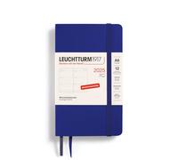 LEUCHTTURM1917 370578 Agenda semainier de poche 2025, format A6, couverture souple, encre en allemand