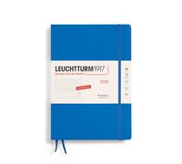 LEUCHTTURM1917 370585 Agenda semainier 2025 Composition (B5) Bleu ciel