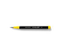 LEUCHTTURM1917 371288 Drehgriffel Nr. 2, Noir/Citron, Bleistift - Bauhaus Edition