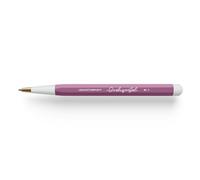 LEUCHTTURM1917 372217 Drehgriffel Nr. 1, Stylo gel avec encre noire, Dusty Rose