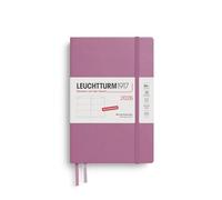 Leuchtturm1917 372534 Agenda semainier 2026, format B6+, 12 mois, Dusty Rose, en allemand