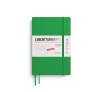 LEUCHTTURM1917 372587 Paperback (B6+) Agenda semainier 2026, 12 mois, motif feuille de printemps, en allemand
