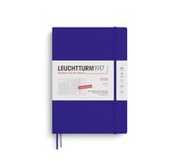 LEUCHTTURM1917 372608 Planificateur mensuel et carnet de notes Composition (B5) 2026, 16 mois (01 novembre 2025-28 février 2027), couverture souple, encre en allemand