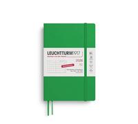 LEUCHTTURM1917 372612 Agenda mensuel et bloc-notes Paperback (B6+) 2026, 16 mois (01 novembre 2025-28 février 2027), couverture souple, motif Spring Leaf, allemand