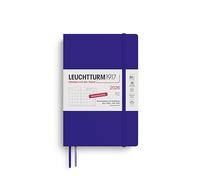 LEUCHTTURM1917 372614 Agenda mensuel et bloc-notes Paperback (B6+) 2026, 16 mois (01 novembre 2025-28 février 2027), couverture souple, encre en allemand