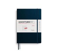 LEUCHTTURM1917 372648 - Agenda semainier et bloc-notes - Composition (B5) - 2026 - Deep Sea - En anglais