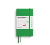 LEUCHTTURM1917 372748 Agenda semainier de poche 2026, format A6, couverture souple, motif feuilles printanières, en anglais
