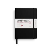 LEUCHTTURM1917 372771 Agenda journalier Master (A4+) 2026, noir, en anglais