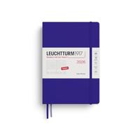 LEUCHTTURM1917 372777 Agenda journalier 2026 au format moyen (A5), encre en anglais