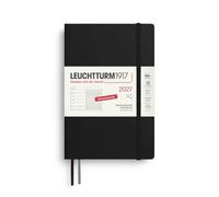 LEUCHTTURM1917 Agenda hebdomadaire 2027 à couverture souple (B6+) avec carnet de notes - Agenda en allemand - Couverture souple - Janvier à décembre 2027 - Vue d'ensemble hebdomadaire à gauche + page