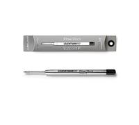 LEUCHTTURM1917 - Recharges pour stylo à bille style Parker pour Drehgriffel Nr 1 - Document Proof ISO 15727-2 (lot de 2, pointe fine, noir)