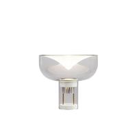 Leucos Aella T 45 OpenWorked Tischleuchte, blanc mat / cuivre / transparent