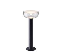 Leucos Aella TR 45 Deckenfluter, noir mat / transparent