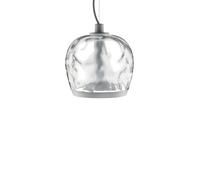 Leucos Aurelia S22 Bold SS Pendelleuchte, transparent water effect / matte white