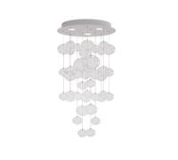Leucos Ether S RD Pendelleuchte, blanc mat