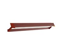 Leucos Stripe P-PL 120×8 Wandleuchte, terracotta mat