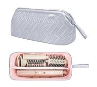 Leudes Sac de Voyage pour Outils de Cheveux de Requin Flexstyle Portable Étui de Transport résistant à la poussière Fer à friser Plat Organiseur de Voyage, Gris Clair, Sac de Sport ou Sac à Main