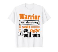 Leukemia Cancer Warrior I Will Stay Strong I Will Fight T-Shirt