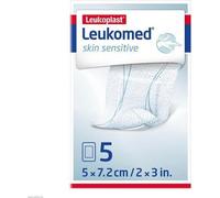 Leukomed skin sensitive stérile 5x7,2 cm 5 pces
