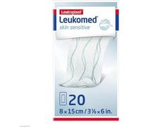 Leukomed skin sensitive stérile 8x15 cm 20 pces