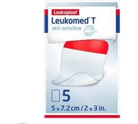 Leukomed T skin sensitive stérile 5x7,2 cm 5 pces